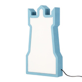 tower lampa stołowa dla dziecka led iq kids niebieski