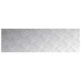 Stopień Prostokątny 4 pcs Srebrny 100 x 30 cm Aluminium