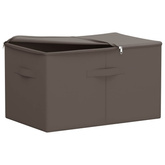 Skrzynia do przechowywania 24 pcs Szary 55 x 35 x 32 cm