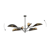 Lampa sufitowa  VENE 6 BLACK/GOLD