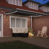 Rama markizy Ze LED Lights Biały 350 x 250 cm Aluminium