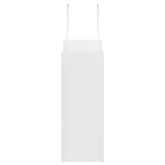 Torby papierowe 250 szt. z uchwytami białe 18x8x22 cm