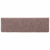 Maty na schody samoprzylepne 10 szt. 65x21x4 cm jasnobrązowe, prostokątne krawędzie