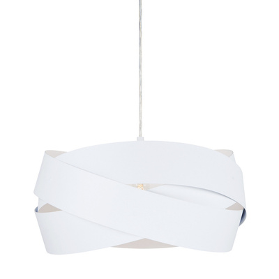 1113 LAMPA WISZĄCA TORNADO 40CM BIAŁA/WHITE