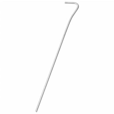 Śledzie do namiotu, 25 szt., 23 cm, Ø4 mm, stal galwanizowana