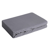 Prześcieradło Prze ciemnostalowe 120x200