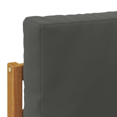 Środkowa sofa ogrodowa Lite Drewno Akacji naturalny