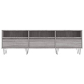 vidaXL Szafka pod TV, szary dąb sonoma, 150x30x44,5 cm w kolorze cm