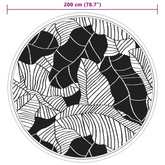 vidaXL Dywan na zewnątrz, zielony, Ø200 cm, PP