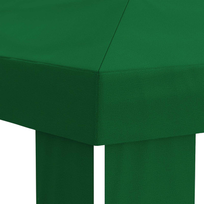 Pokrycie altany 6 x 3 m zielony Poliester 190 gsm