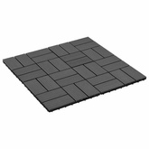 Płytka Tarasowa 11 pcs Czarny 30 x 30 cm