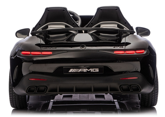 Auto Na Akumulator Mercedes GT63 AMG DK-GT63 24V LCD Cichy Silnik Czarny