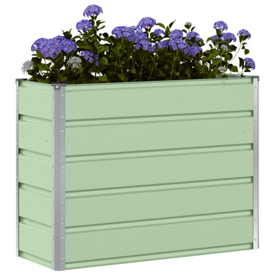Donica Zielony 100 x 40 x 75 cm Stal