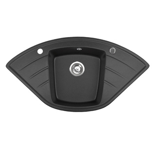 Zlewozmywak Altair 08 / czarny nakrapiany