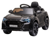 Samochód na akumulator Audi RS Q8 Światła LED MP3 Pilot Czarny