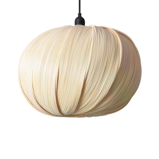 Lampa Wisząca Boho Bambusowa Zewnętrzna Abruzzo Margherita 40cm E27