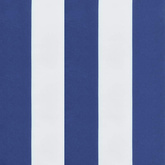 vidaXL Poduszki na ławki ogrodowe, 2 szt. w pasy, 200x50x7 cm
