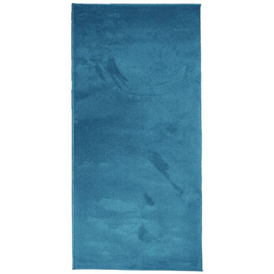 vidaXL Dywan OVIEDO z krótkim włosiem, turkusowy, 100x200 cm