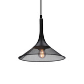 Lampa wisząca czarna 25cm Kiruna S Ledea 50101205