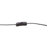 Lampa stołowa STONES minimalistyczna – biały akrylowy klosz 30 cm w kształcie kamienia – skandynawska lampka na stolik nocny E27 