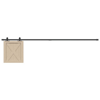 System do drzwi przesuwnych do mebli, 213 cm, stal węglowa