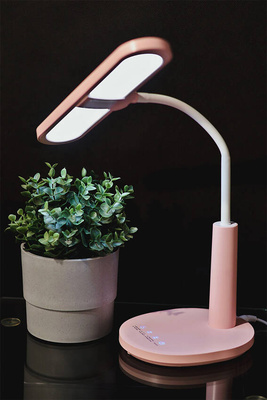 Lampka biurkowa K-BL1521 RÓŻOWY z serii MILO