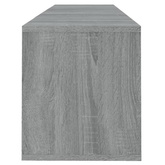 vidaXL Szafka pod TV, szary dąb sonoma, 120x30x40,5 cm