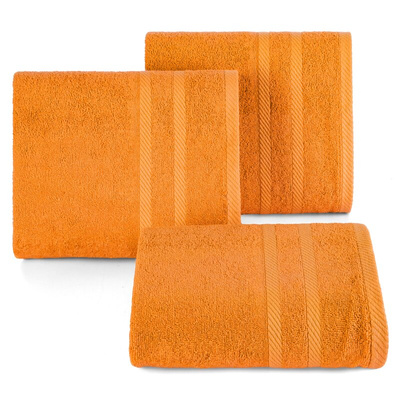 Ręcznik Milo pomarańczowy 100x150