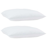 Poduszka 2 pcs Biały 70 x 60 x 20 cm Bawełna i poliester