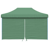 vidaXL Namiot imprezowy typu pop-up z 4 ściankami, zielony