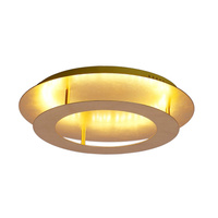 Lampa sufitowa plafon złoty 40cm LED Merle 98-66213