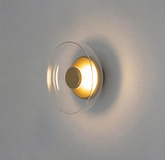 Lampa ścienna EDEN WALL złota