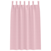 Firany blackout z kółkami 2 pcs Dziecięcy róż 175 x 140 cm