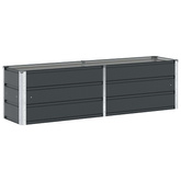 Donica Antracyt 160 x 40 x 45 cm Stal