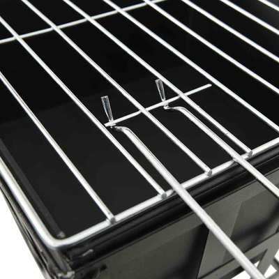Palenisko i grill 2-w-1, 34 x 34 x 48 cm, stal