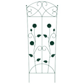 Ogrodzenie Ogrodowe 3 pcs Zielony 110,5 x 42,5 cm Stal