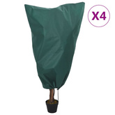 Kaptury ochronne ze ściągaczami, 4 szt., 70 g/m?, 0,8x1,2 m