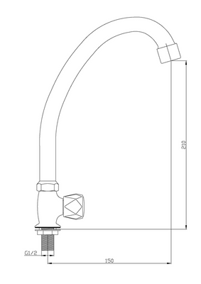 Kran czerpalny Modena  Invena