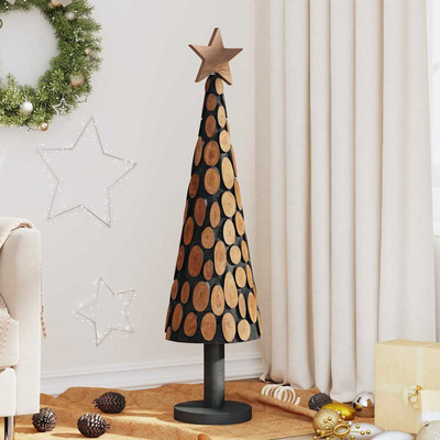 Choinka z podstawą Brązowy 120 cm Lite drewno tekowe