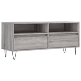 vidaXL Szafka pod TV, szary dąb sonoma, 100x34,5x44,5 cm model standard