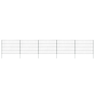 Płotek ogrodowy, 115 x 79 cm, zielony