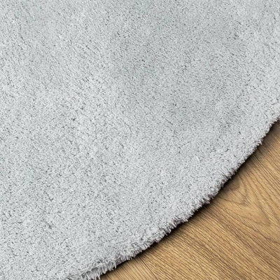 vidaXL Dywan HUARTE z krótkim włosiem, niebieski, Ø 120 cm