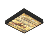 Luxan Lampa sufitowa czarny 28w led 4000k fornir forest