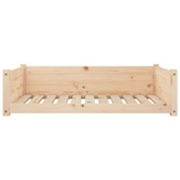 Legowisko dla psa, 95,5x65,5x28 cm, lite drewno sosnowe vidaXL