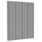 Panel dachowy 36 pcs Szary 60 x 45 cm Stal galwanizowana