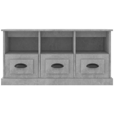 vidaXL Szafka pod TV, szarość betonu, 100x35x50 cm
