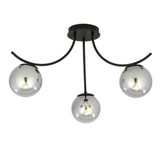 Lampa sufitowa  BOSTON 3 BLACK/GRAFIT