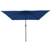 Parasolka ogrodowa 295 x 295 x 245 cm Poliester i Stal
