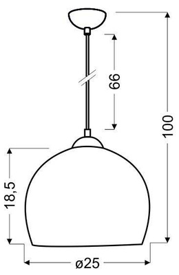 Lampa sufitowa Candellux Studnet 31-96657 E27