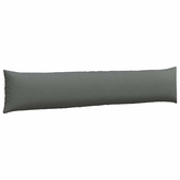 Poduszki na sofę 2 pcs Ciemnoszary 200 x 40 cm tkanina